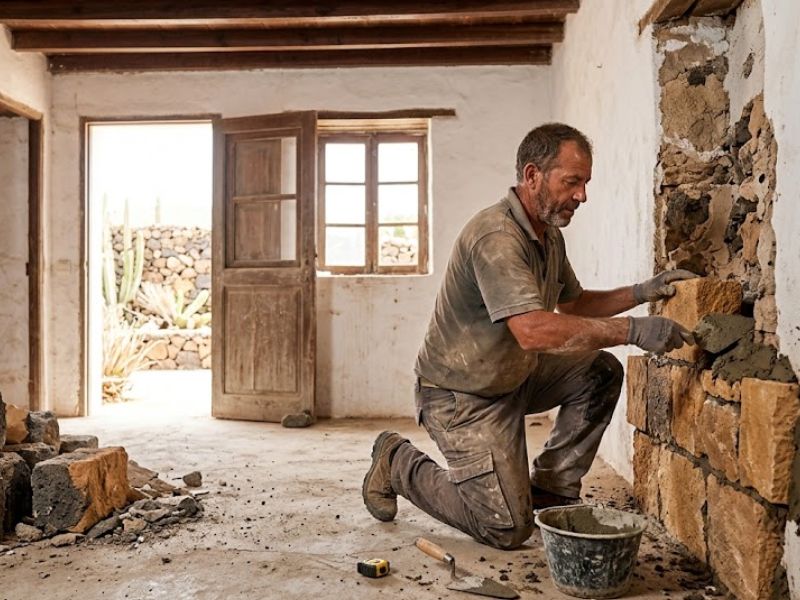 Reforma de casas en Fuerteventura