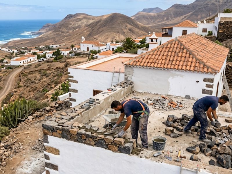 Reforma de casas en Fuerteventura