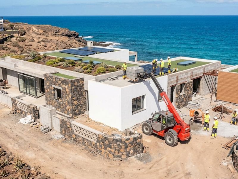 Rehabilitación de chalets en Fuerteventura
