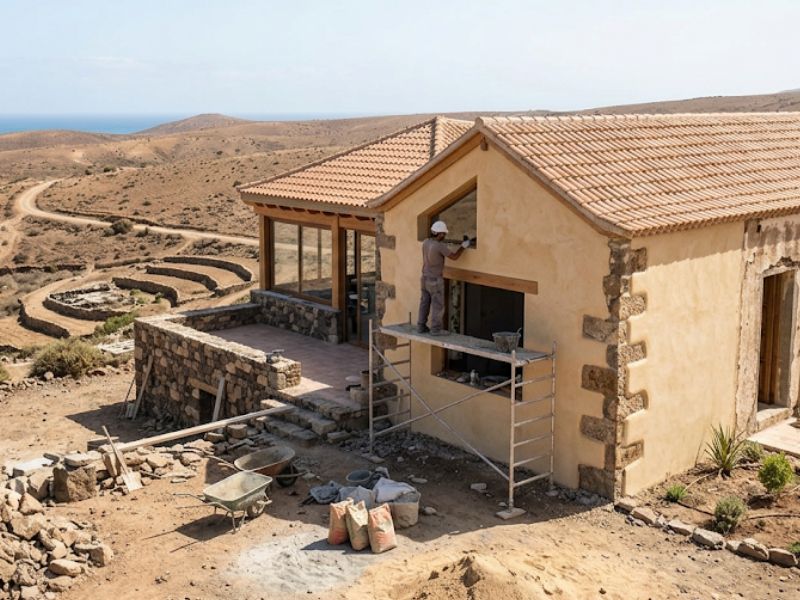 Reforma de viviendas unifamiliares en Fuerteventura
