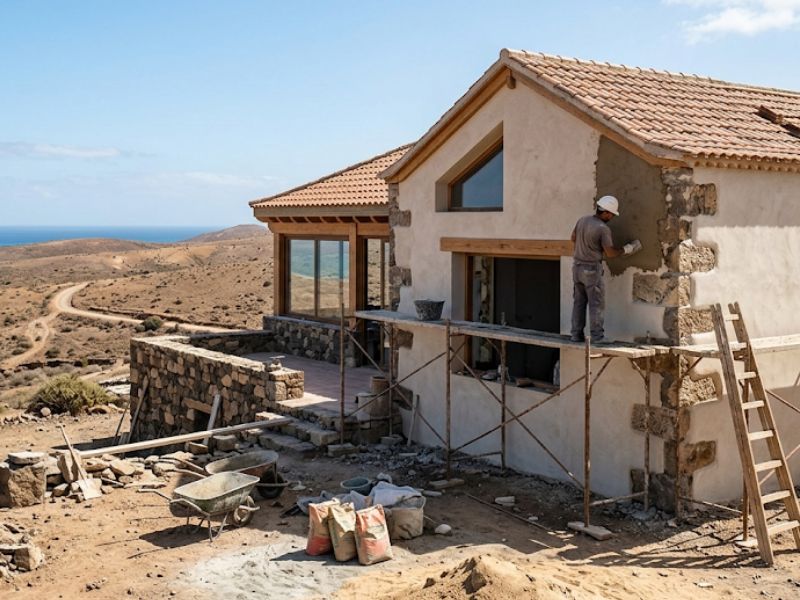 Reforma de viviendas unifamiliares en Fuerteventura